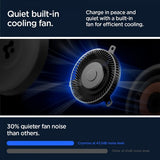 Spigen Autoteline langattomalla latauksella OneTap Pro 3 CryoMax MagFit Air Vent Hook