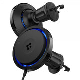 Spigen Autoteline langattomalla latauksella OneTap Pro 3 CryoMax MagFit Air Vent Hook