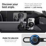 Spigen OneTap Pro 3 Tesla -autoteline langattomalla latauksella näytön kiinnikkeellä, MagFit