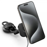 Spigen OneTap Pro 3 Tesla -autoteline langattomalla latauksella näytön kiinnikkeellä, MagFit