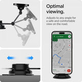 Spigen autoteline OneTap 3 Dashboard Mount MagSafe musta