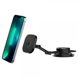 Spigen autoteline OneTap 3 Dashboard Mount MagSafe musta