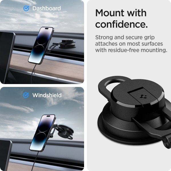 Spigen Autoteline OneTap Pro 3 Dash MagSafe Car Mount MagFit