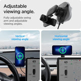 Spigen autoteline langattomalla OneTap Pro -latauksella, Screen Car Mount, Tesla MagFit