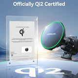 Joyroom Autoteline Qi2 15W Magneettinen Langaton Autolaturiteline