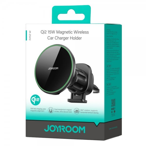 Joyroom Autoteline Qi2 15W Magneettinen Langaton Autolaturiteline