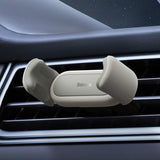 Baseus Autoteline Steel Cannon 2 Air Outlet Car Mount, beige
