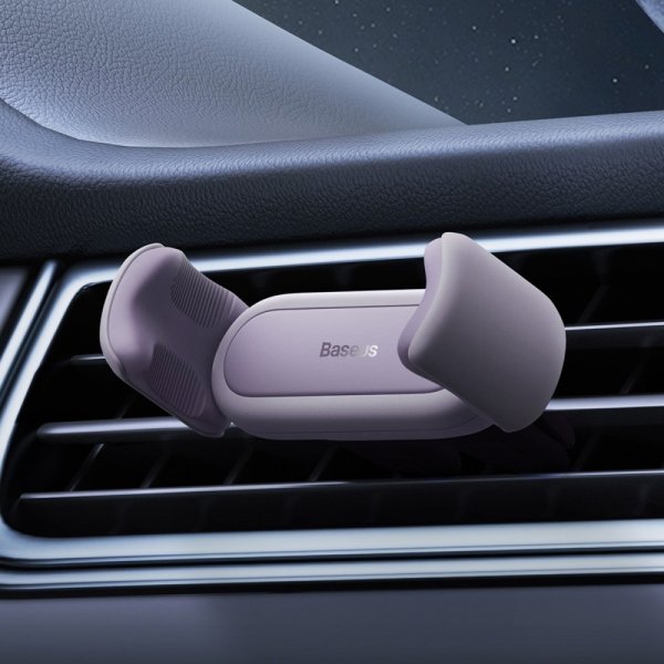 Baseus Autopidike Steel Cannon 2 Air Outlet Car Mount Violetti