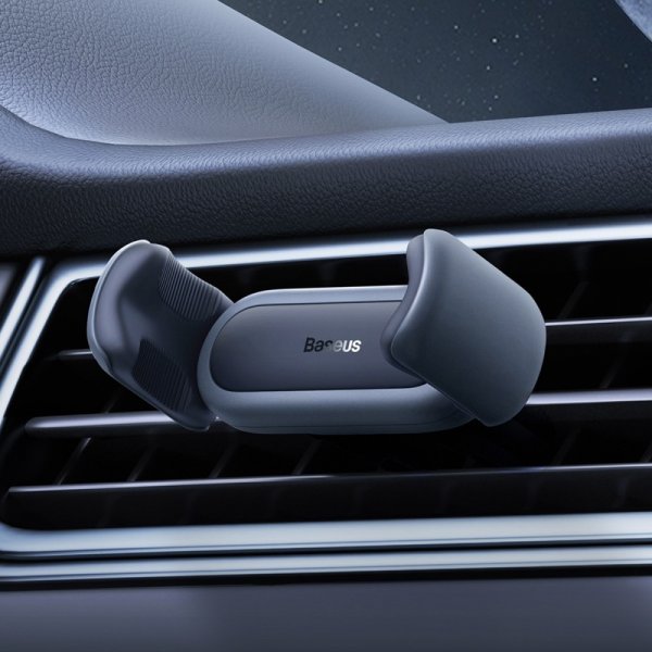 Baseus Autoteline Steel Cannon 2 Air Outlet Car Mount Musta