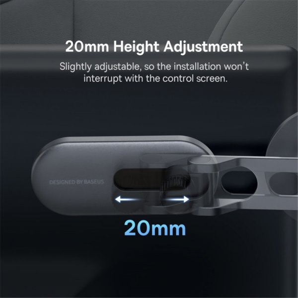 Baseus autoteline T-Space Series taitettava Tesla-kiinnike puhelinteline MagSafe