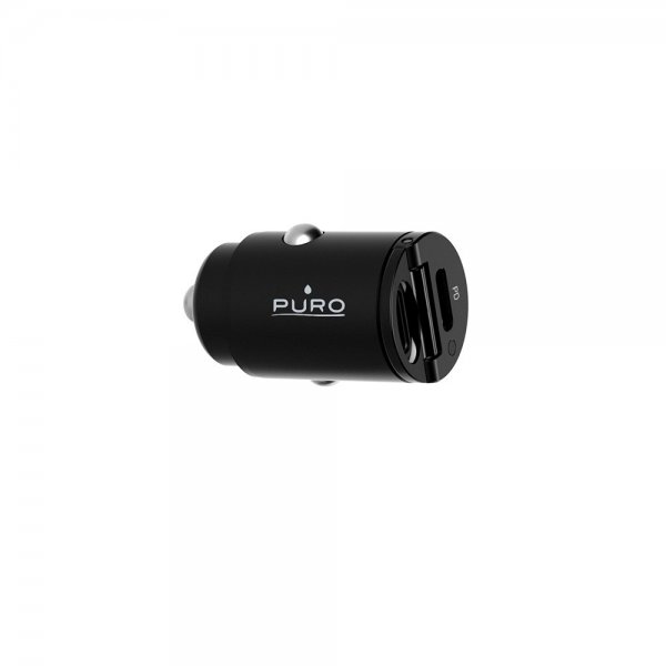 Puro Billaddare 2 USB-C Bilsladdare 30W