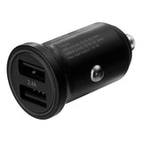 Deltaco Autolaturi 24W Kaksi USB-A Musta