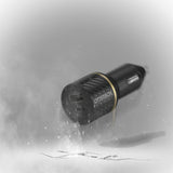 Otterbox Autolaturi 30W USB-C 18W/USB-A 12W Black Shimmer