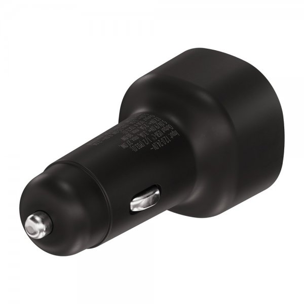 X2O Autolaturi 60W Kolmois-USB-C/USB-A GaN Musta