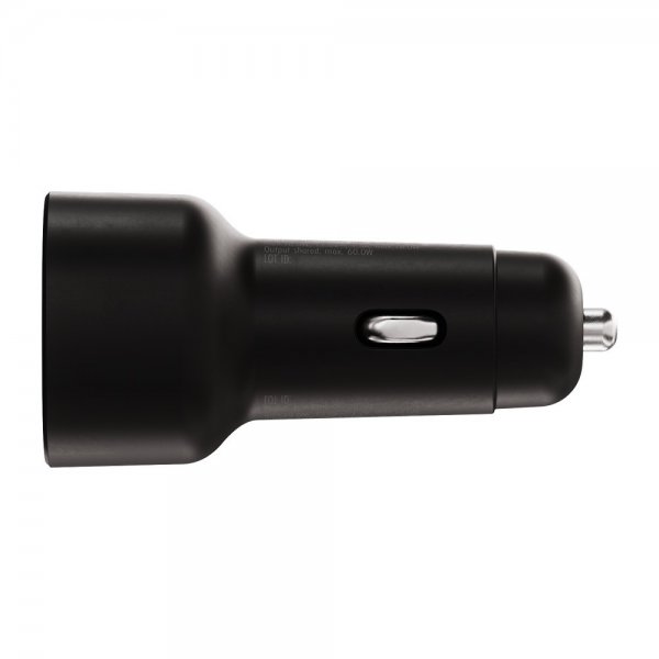 X2O Autolaturi 60W Kolmois-USB-C/USB-A GaN Musta