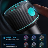 Joyroom Autolaturi CCN02 70W Dual PD Autolaturi valopainikkeella USB-C