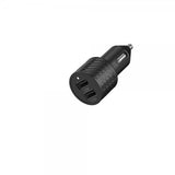 Otterbox Autolaturi, kaksi USB-A-porttia, 24 W, musta