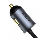 Baseus Autolaturi Share Together 120W 2 USB-A & 2 USB-C Musta