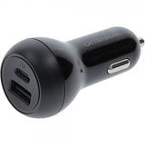 Otterbox Autolaturi USB-C 20W & USB-A 12W Musta