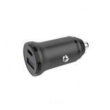 Gear Autolaturi USB-C PD 30W + USB-A QC18W Musta