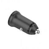 Gear Autolaturi USB-C PD 30W + USB-A QC18W Musta