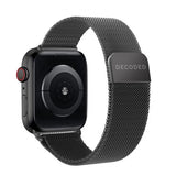 Decoded Apple Watch 38/40/41/42mm ranneke Milan Traction Strap Musta