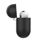 KeyBudz PodSkinz Elevate Series Airpods 3 -kuori, silikonia, musta