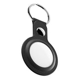 KeyBudz AirTag -pidike, nahkaa, musta