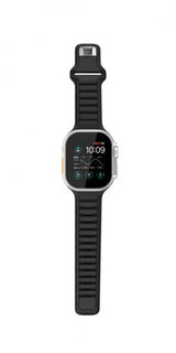 KeyBudz Apple Watch 44/45/46mm/Apple Watch Ultra -ranneke Journey Carbon Black