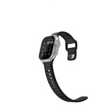 KeyBudz Apple Watch 44/45/46mm/Apple Watch Ultra -ranneke Journey Carbon Black