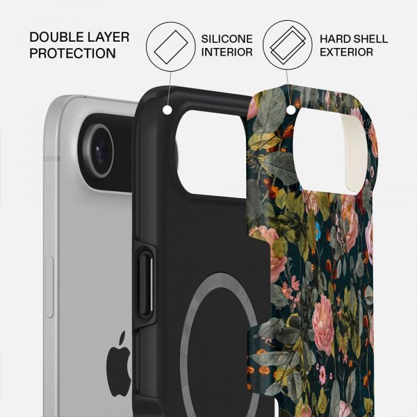 Burga iPhone Air Kuoret Tough MagSafe Bloomy Garden