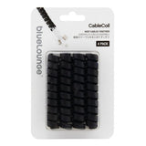 Bluelounge CableCoil 4 kpl:n pakkaus – musta