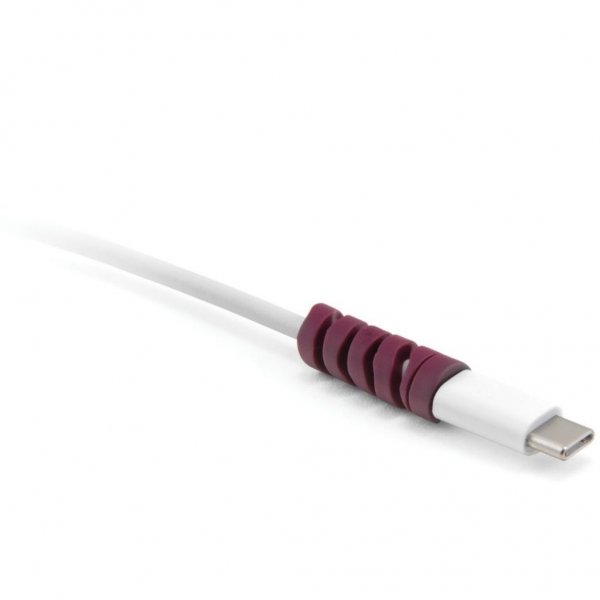 Bluelounge CableCoil Mini – 9 kpl vaaleanpunaisia