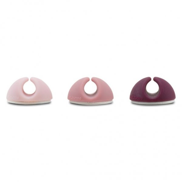 Bluelounge CableDrop Mini Ombre – 9 kpl vaaleanpunainen