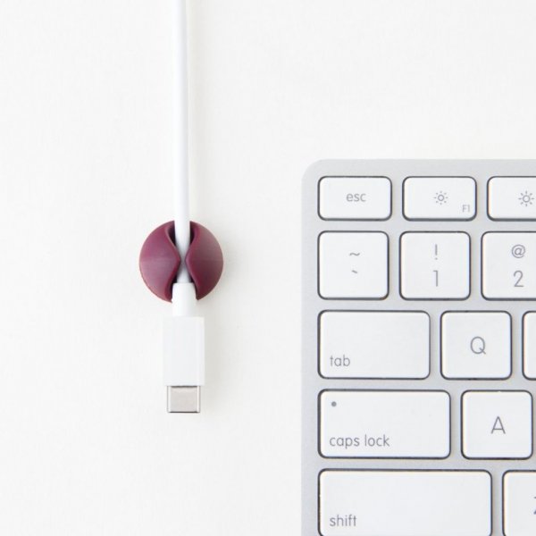 Bluelounge CableDrop Mini Ombre - 9 kappaleen pakkaus, sininen