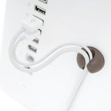 Bluelounge CableDrop Johdonpidike 6 kpl Musta