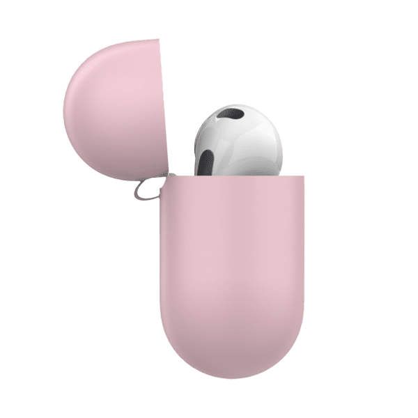 KeyBudz PodSkinz Elevate Series Airpod 3 Silikonikuori Vaaleanpunainen