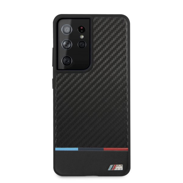 BMW Samsung Galaxy S21 Ultra Kuori Dynamic Carbon Musta