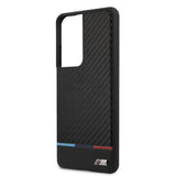 BMW Samsung Galaxy S21 Ultra Kuori Dynamic Carbon Musta