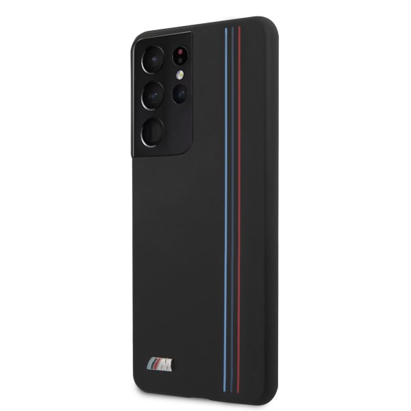 BMW Samsung Galaxy S21 Ultra Kuori Tricolore Musta
