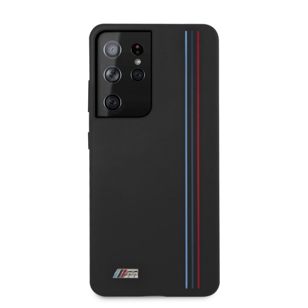 BMW Samsung Galaxy S21 Ultra Kuori Tricolore Musta