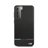 BMW Samsung Galaxy S21 Plus Kuori Dynamic Carbon Musta