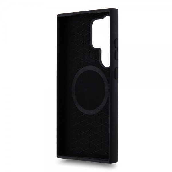 BMW Samsung Galaxy S24 Ultra Kuori painetuilla logoilla MagSafe Musta
