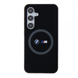 BMW Samsung Galaxy S24 Kuori painetuilla logoilla MagSafe Musta