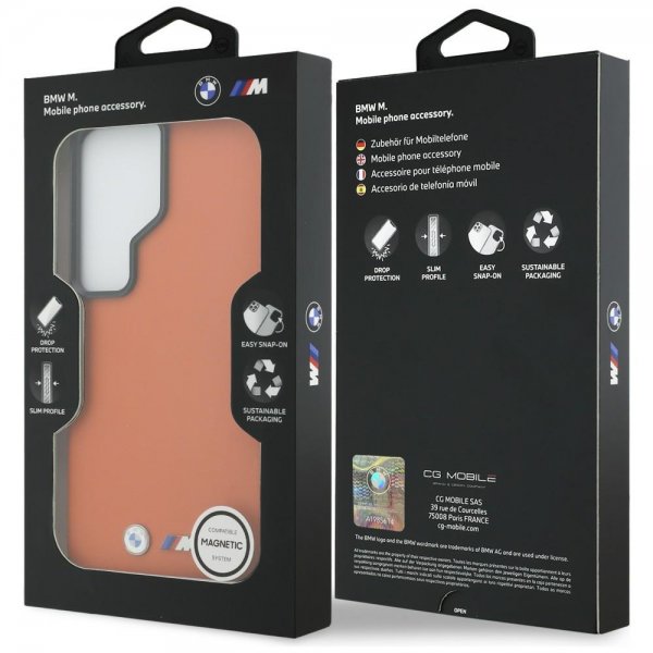 BMW Samsung Galaxy S26 Ultra Kuori M Logo MagSafe Oranssi