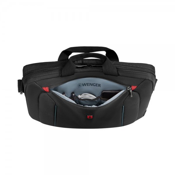 Wenger BQ 16" Slim -tietokonelaukku, musta