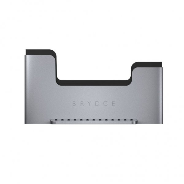 Brydge Vertical Dock 15-tuumaiselle MacBook Prolle, hopea