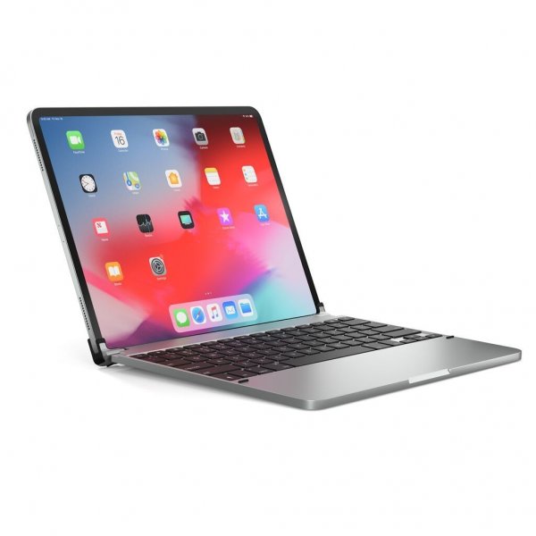 Brydge Pro -alumiininäppäimistö iPad Pro 12.9 Silverille