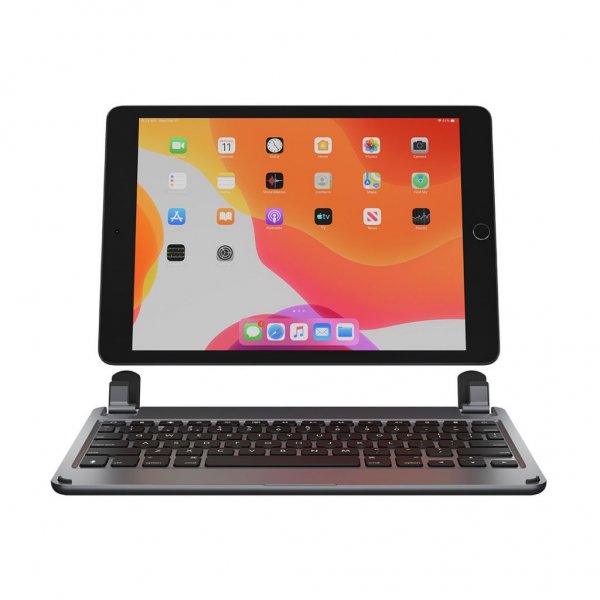 Brydge-alumiininäppäimistö iPad 10.2" -harmaa