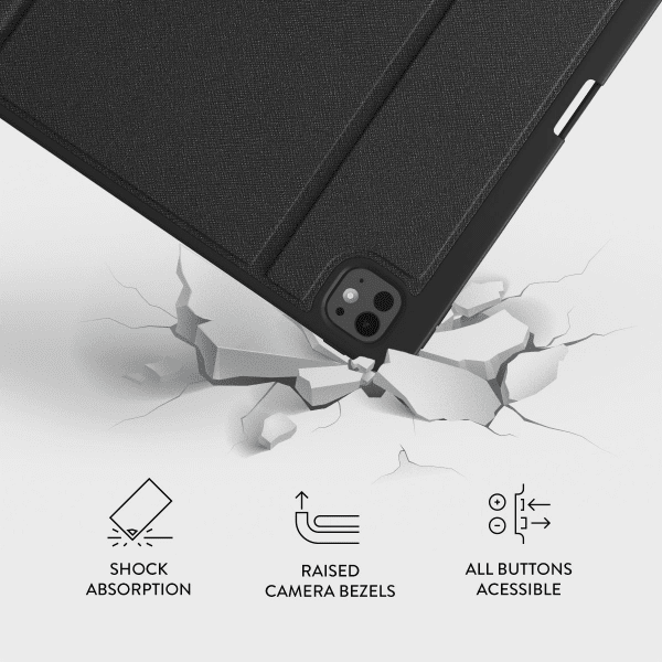 Burga iPad Air 11 (M2/M3/M4) Suojakotelo Folio Player